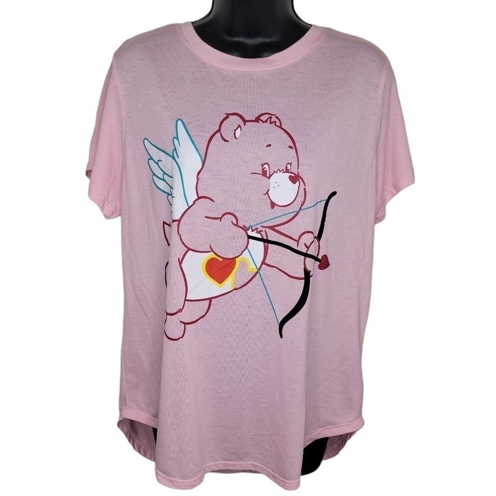 Care Bears pink short sleeve t-shirt size XXL (19)